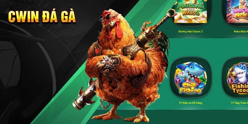 Top 2 sảnh game đá gà CWIN nổi tiếng nhất